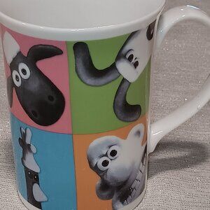 Wallace and Gromit Churchill Made in England Mug 8oz Coffee Tea Cup Mug